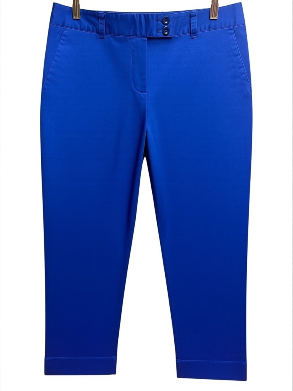 Vineyard Vines Cobalt Blue Cropped Capri Pants